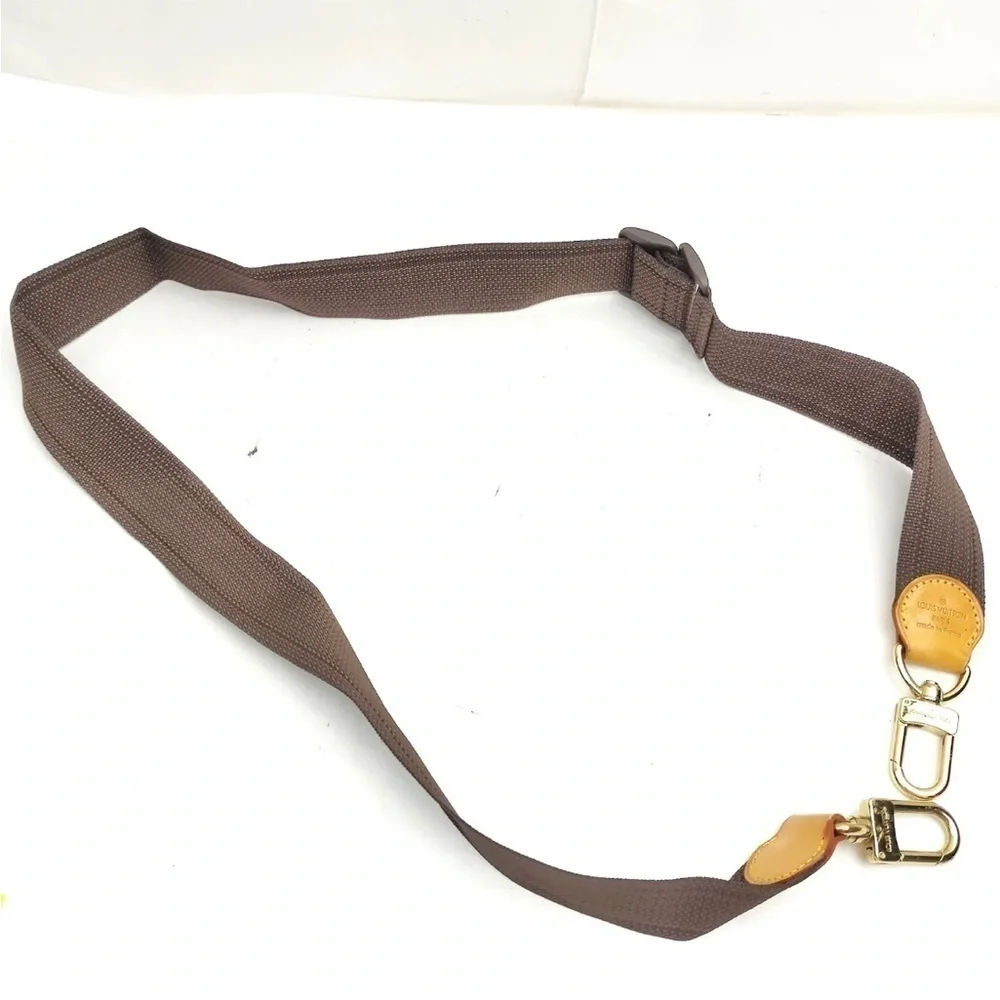 Louis Vuitton Brown Adjusted Bag Strap